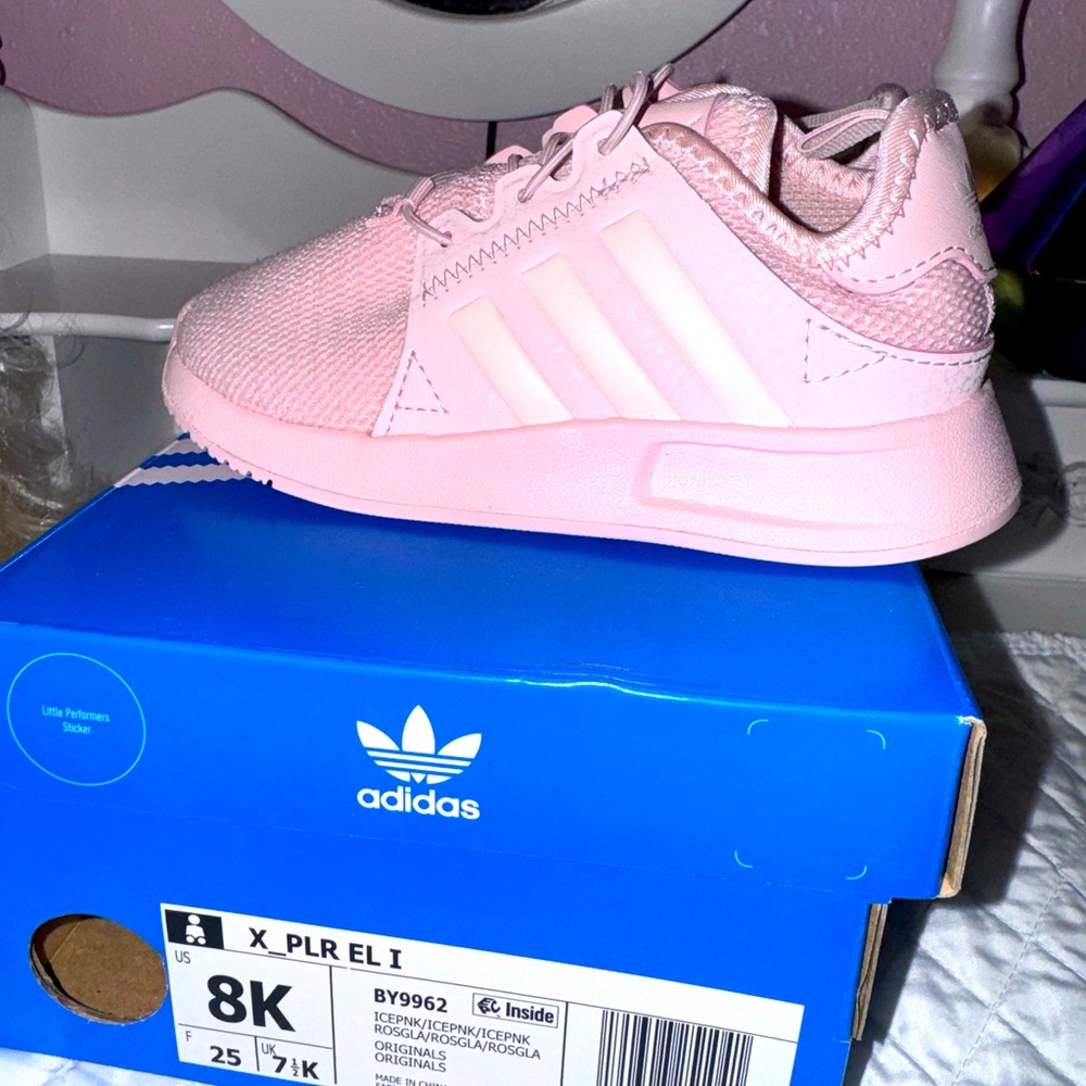 I’ve pink adidas